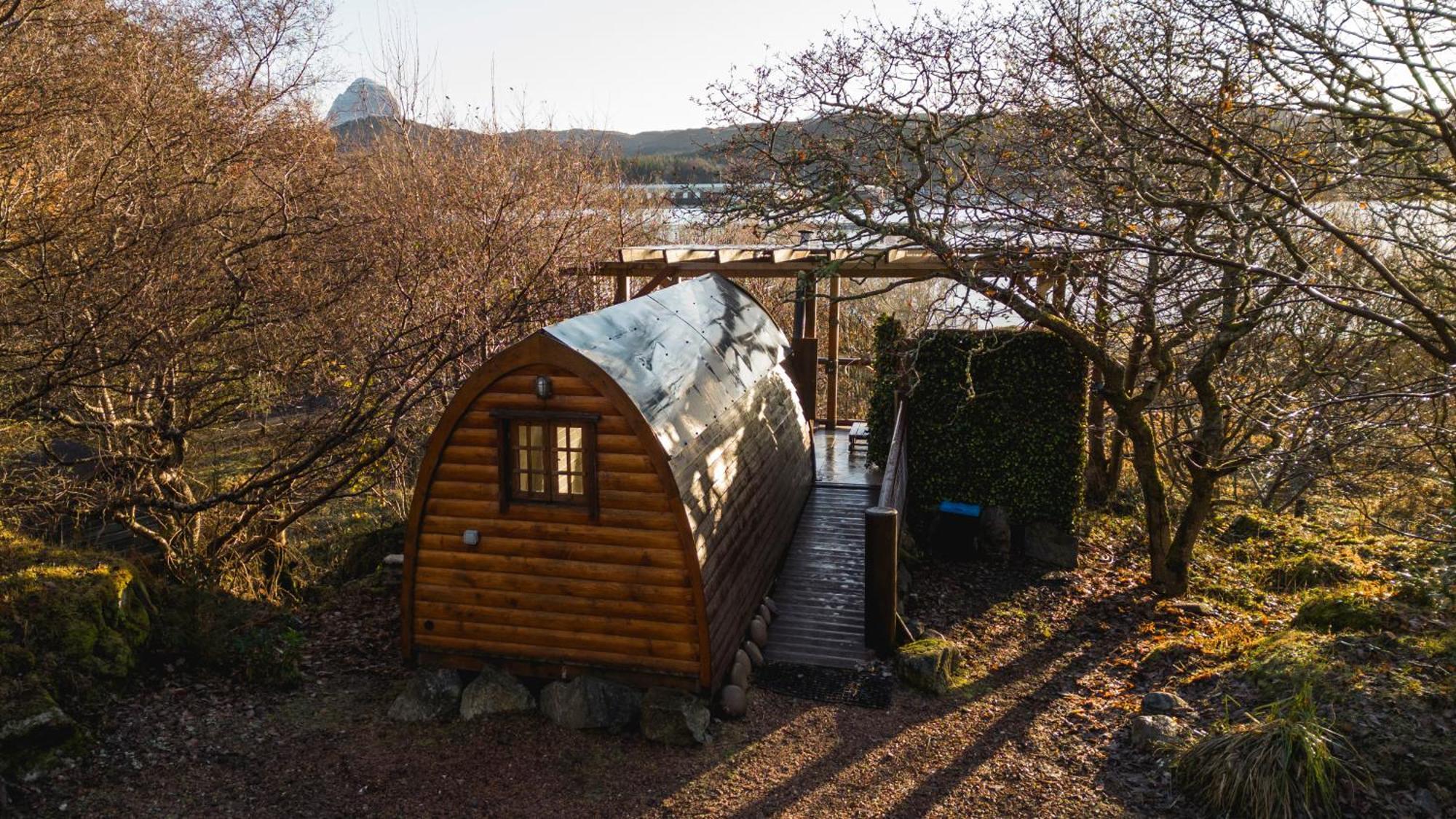 Villa Mountview Pod Lochinver Esterno foto